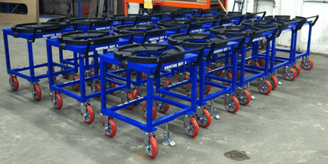 industrial rolling cart