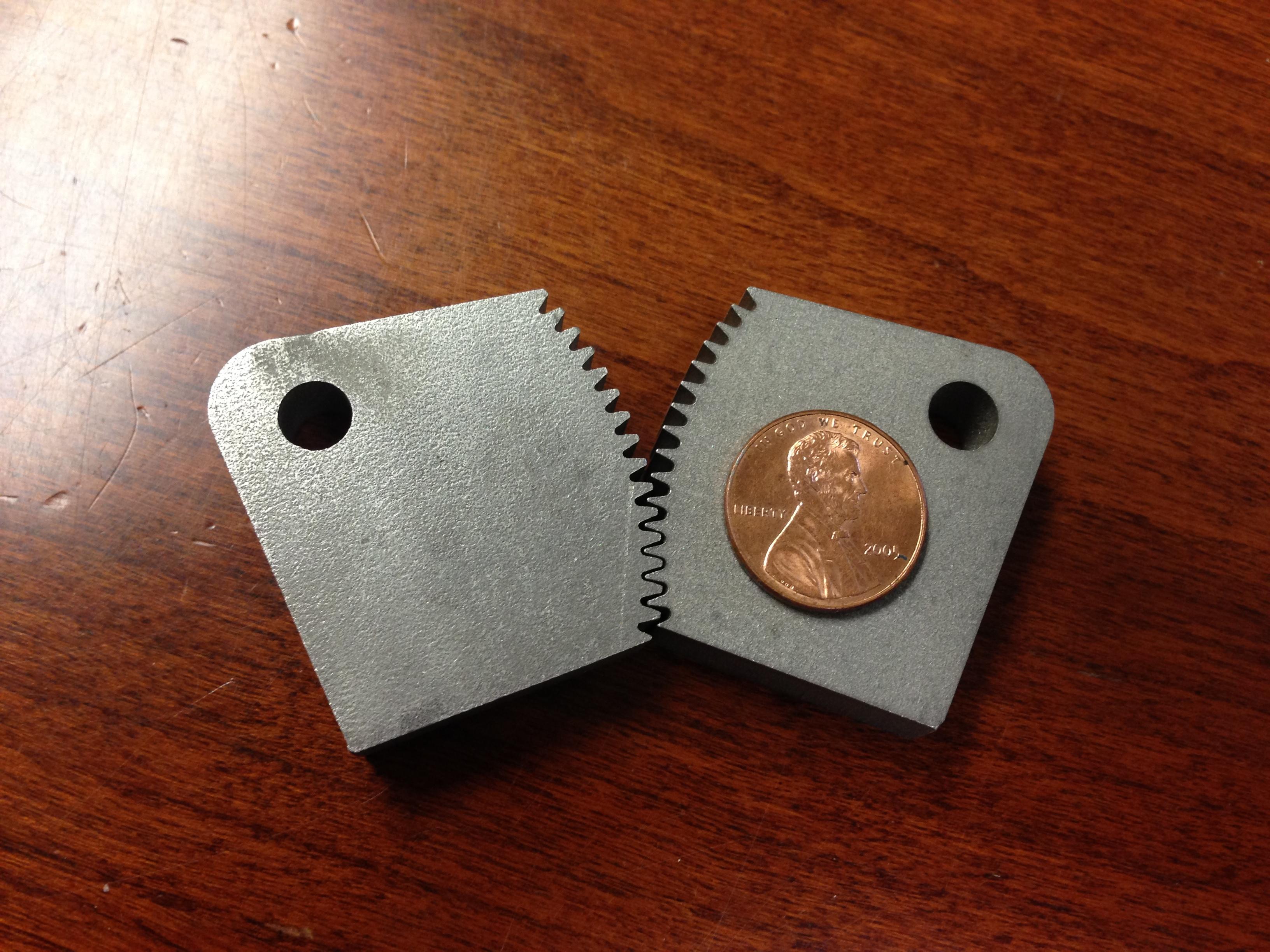 Waterjet Cutting Gears-1